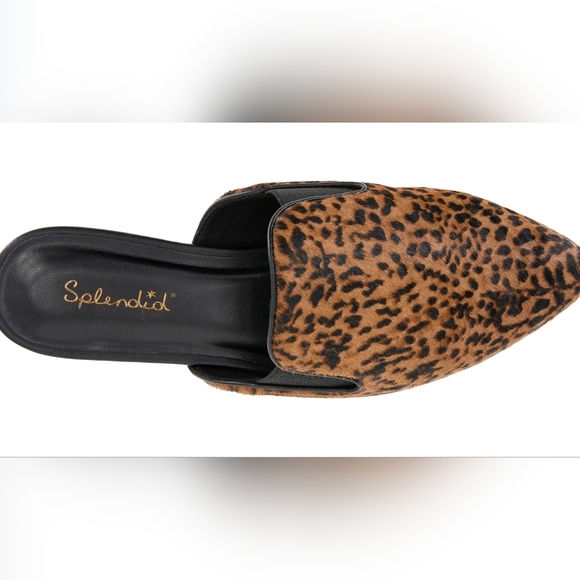 Splended LIZA Leopard Mules - Picture 5 of 6